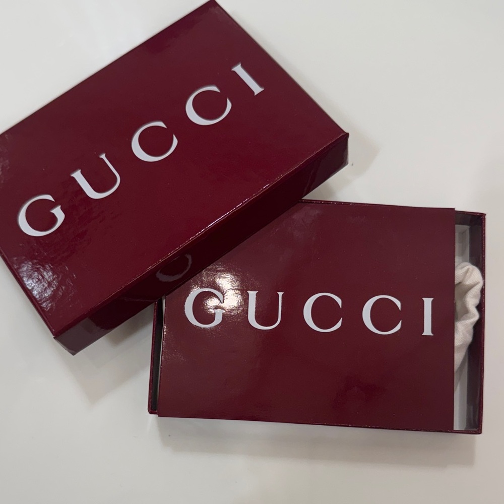 Gucci Green GG card case - NWT - Picture 3 of 10